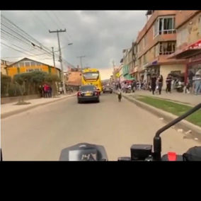Dueños sin corazón: abandonan a su perrita en plena vía de Bogotá