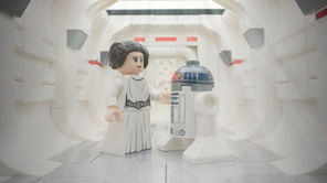 Capturing a LEGO MOC of the Tantive IV Corridor: A Cinematic Journey