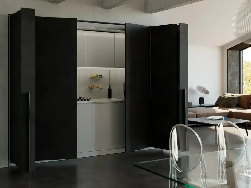 Alternative opening systems for refined, minimal interiors
