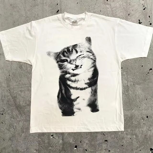 Thumbnail: Letter Graphic Cotton T-Shirt