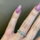 Thumbnail: 14kt White Gold Diamond Floral Band