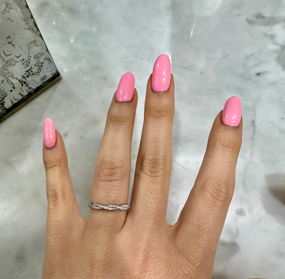 Thumbnail: Custom-made Dainty 14kt White Gold Twisted Diamond Band