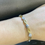 Thumbnail: 14kt Bi-color Gold Diamond Heart Bracelet