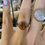 Thumbnail: Art Deco 14kt Rose And White Gold Cabochon Citrine Ring