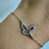 Thumbnail: 14kt White Gold Dainty Diamond Butterfly Bracelet
