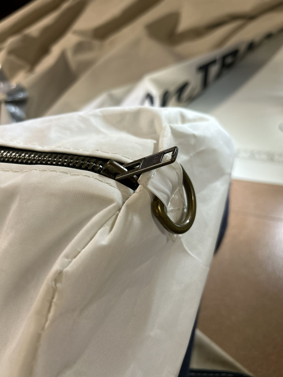Seabag Zipper repair