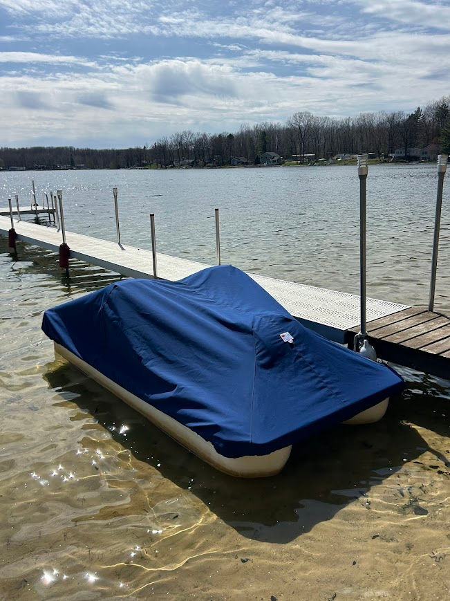 Peddleboat cover side