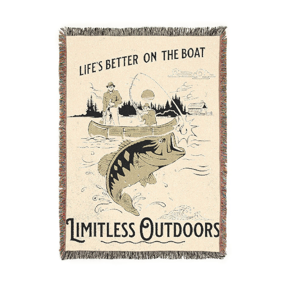 Limitless Outdoors Woven Blanket/Tapestry