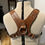 Thumbnail: Cerulean Woven Leather Bulldog Harness