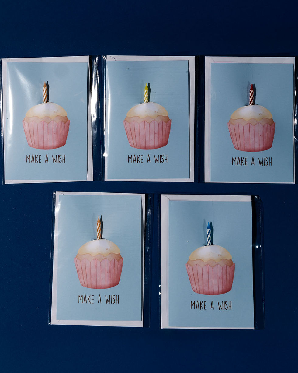 Miniaturbild: Grußkarte „Make a wish“