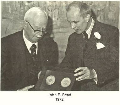 Read Medal 1972 - Recipient1 John E. Read presented by Dean Roanld St. John Macdonald.JPG