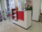 Compact Reception Counter