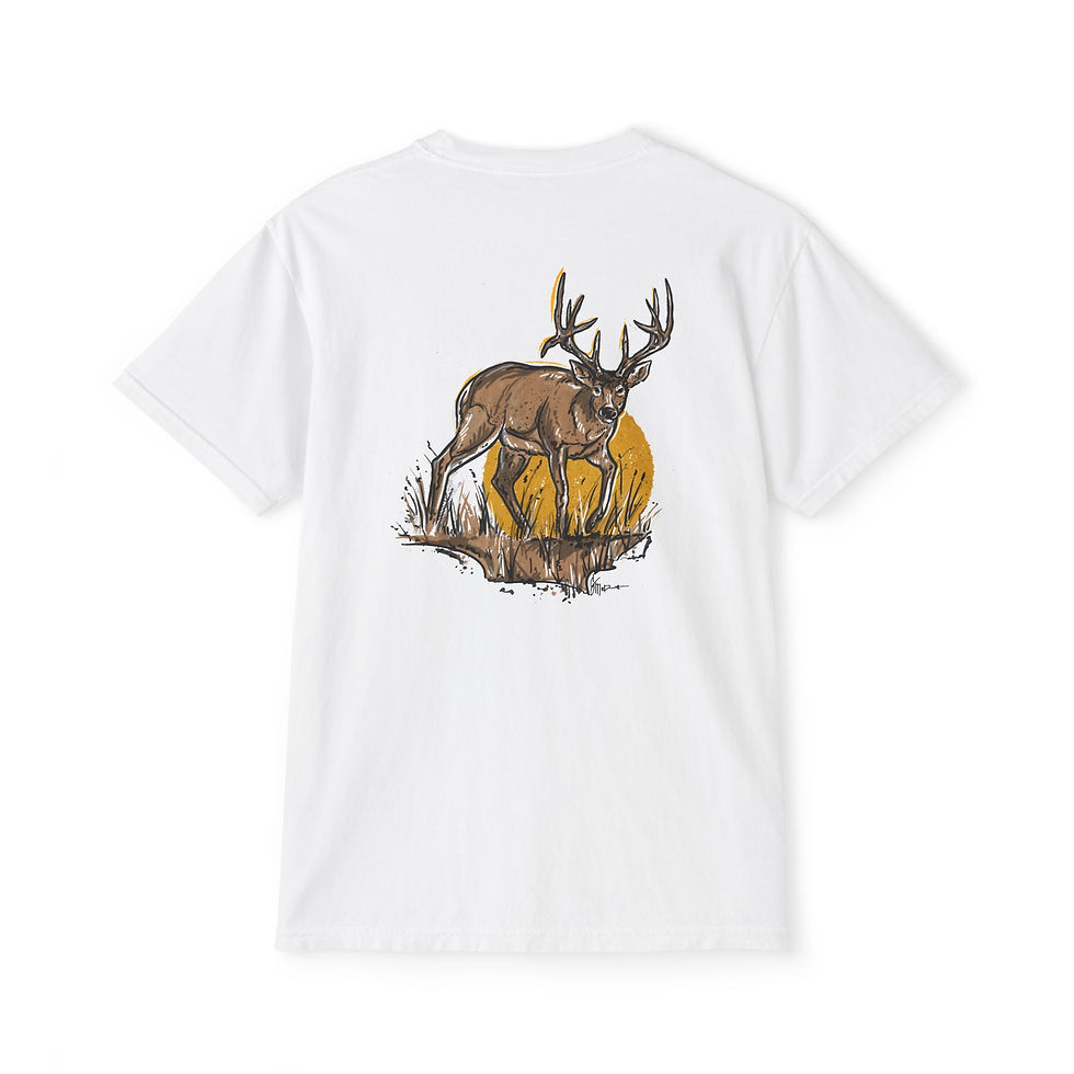 Thumbnail: Unbranded Collection | Whitetail Pursuit Pocket T-Shirt