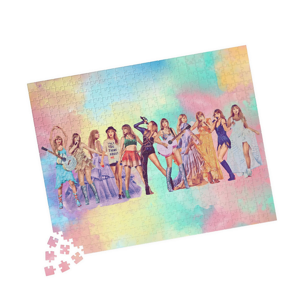 Thumbnail: Musical Eras Inspired Jigsaw Puzzle - 110, 252, 520 Pieces Gift for Kids & Fans