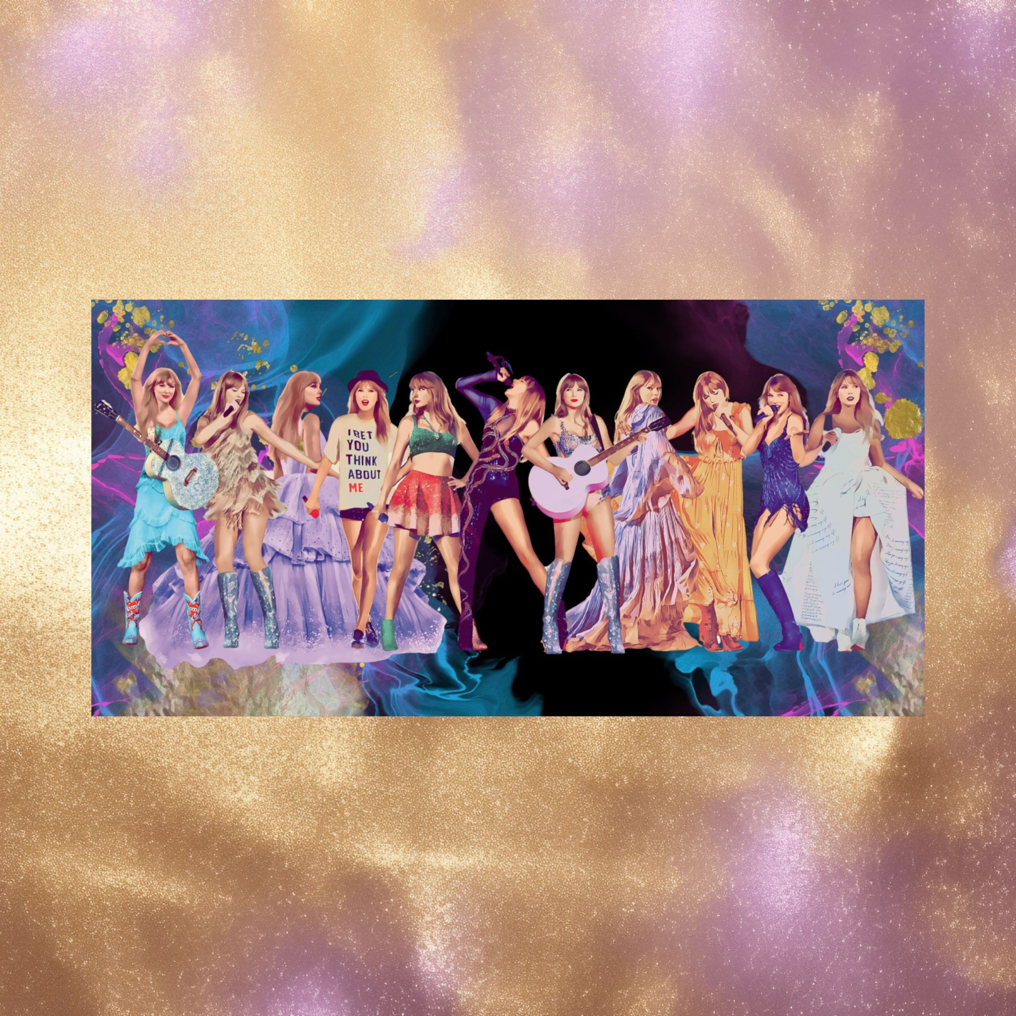 Gorgeous Eras Concert Tour Posters Wall Hangings Tortured Poets Indoor Print