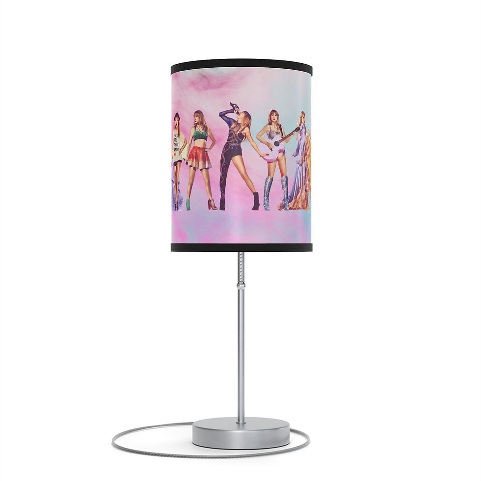 Thumbnail: Light-Up Musical-Inspired Table Lamp Stand Home Decor & Gift for Her US|CA plug