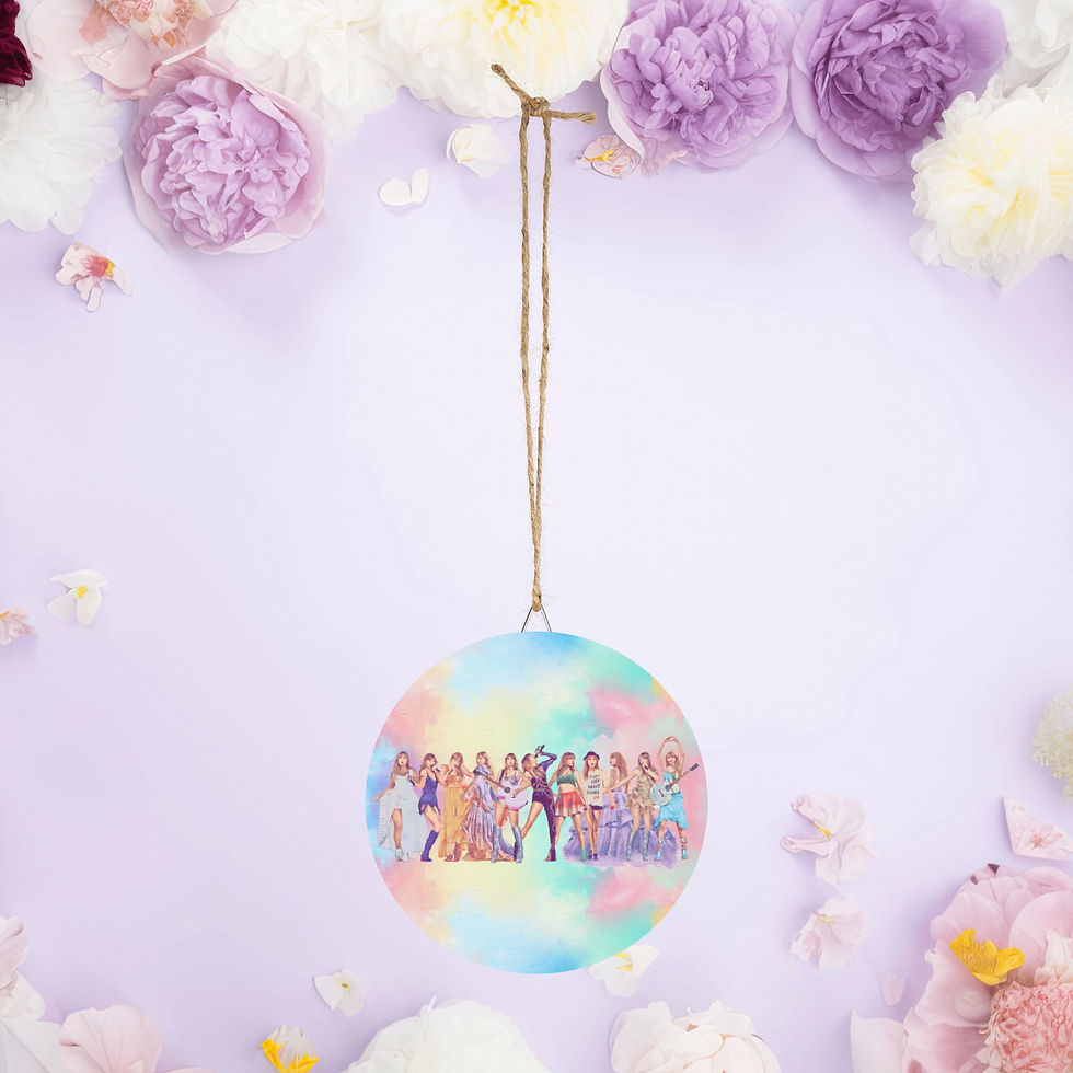 Thumbnail: Bohemian Elegance Music Eras  Tour  Baltic birch wood Sign