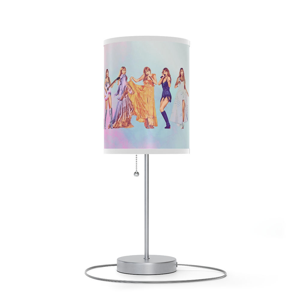 Thumbnail: Light-Up Musical-Inspired Table Lamp Stand Home Decor & Gift for Her US|CA plug