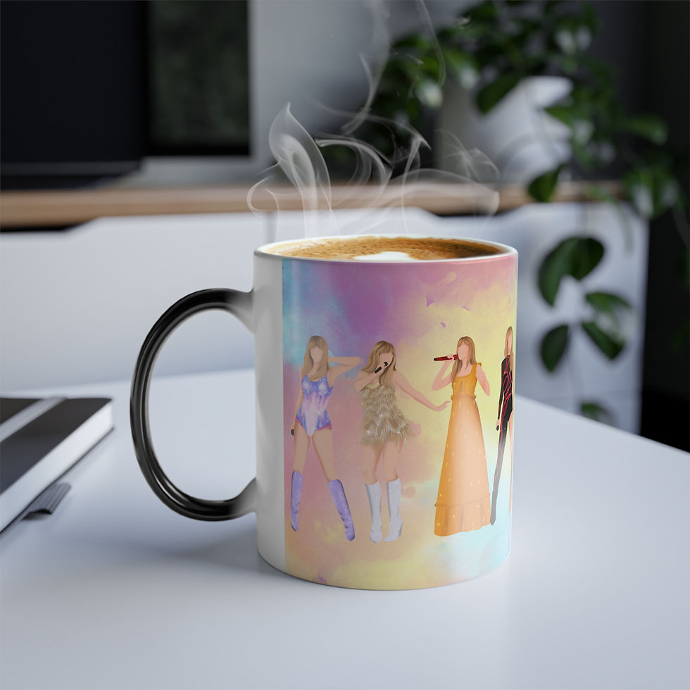 Thumbnail: Eras 11oz Ceramic Color Changing From Rainbow Tour Concert Mug Coffee Cup