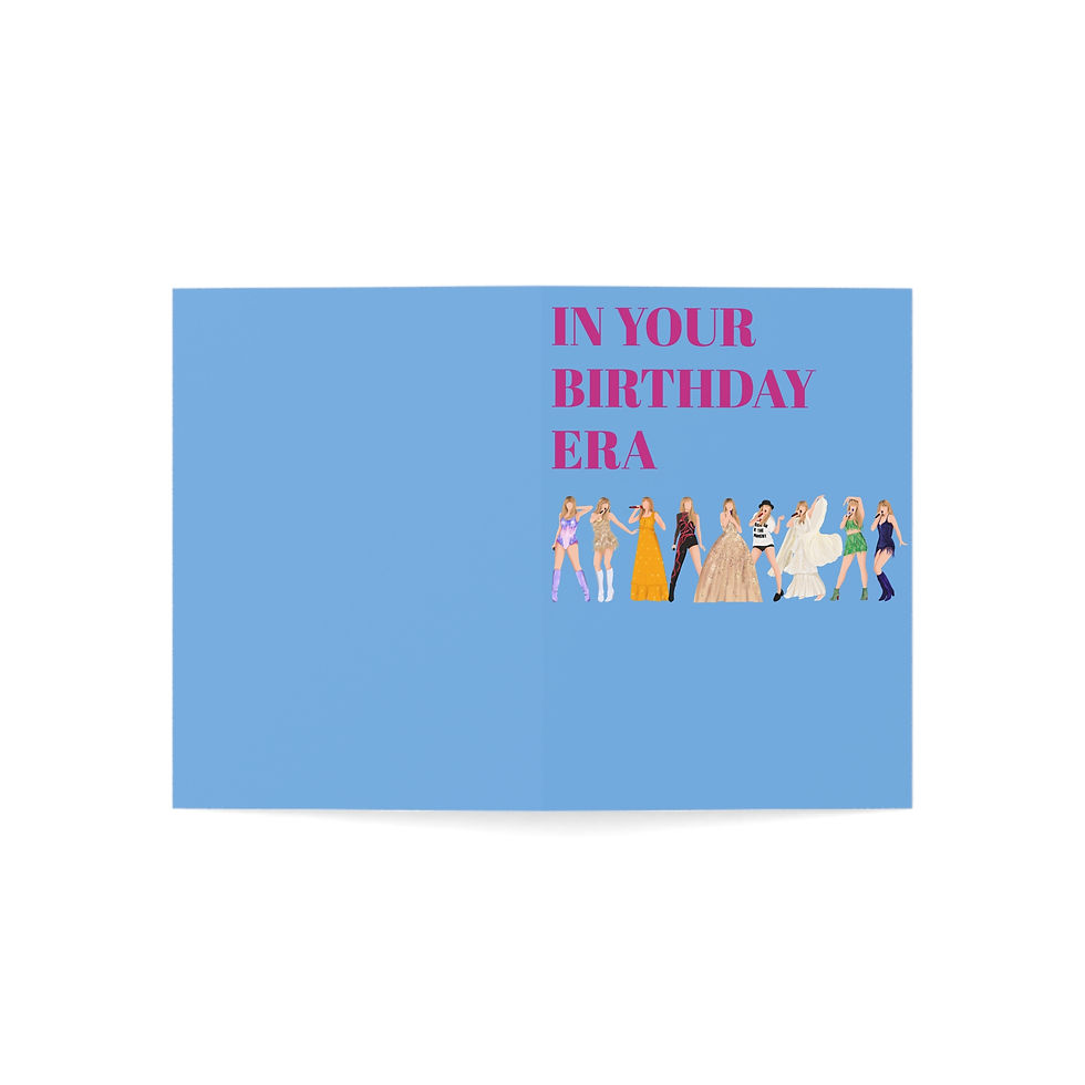 Thumbnail: In My Birthday Era, Celebrate Birthdays with Our Music-Inspired Greeting Cards