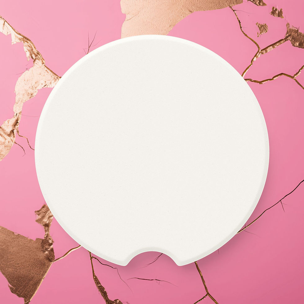 Thumbnail: Soapstone Car Coaster Tortured Poets Eras Tour Absorbent Vehicle Accessories