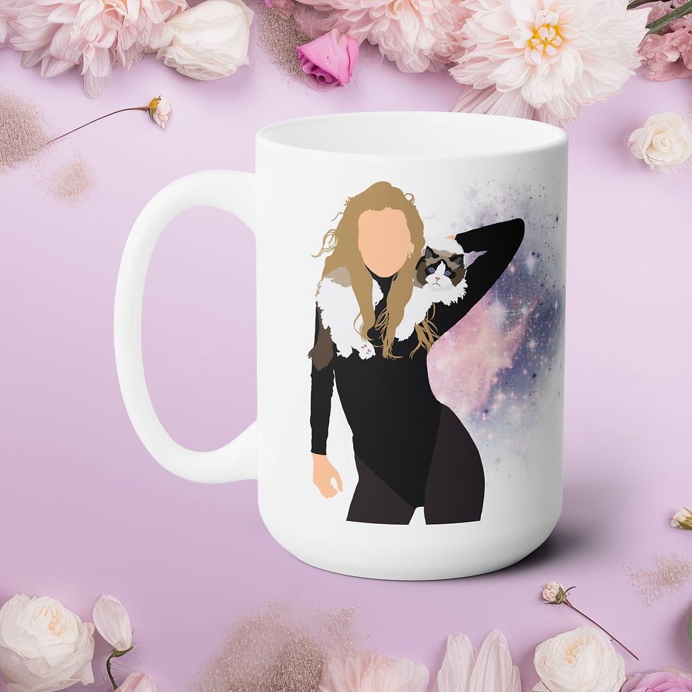 Thumbnail: Person Of Year Time Cover Art 15oz White Ceramic Coffee Collectible Mug Swiftea 