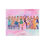 Thumbnail: Pastel Concert Inspired Satin Wall Art Blue Pink Horizontal Poster Gifts for Her