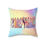 Thumbnail: Musical Eras Inspired Square Indoor Pillow Spun Polyester, Multiple Sizes Decor