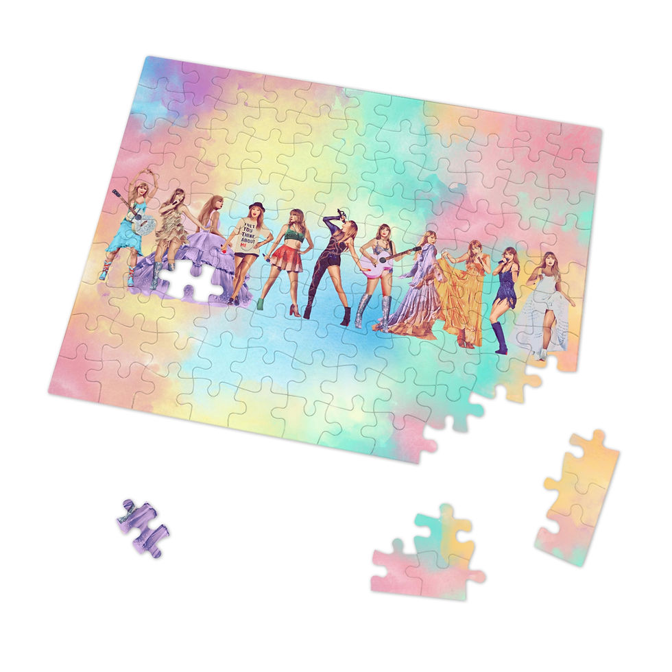 Thumbnail: Eras-Inspired Jigsaw Puzzle, Multi-Size Options, Perfect Gift for Music Fans