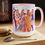 Thumbnail: Swiftea Eras Tour 15oz Coffee Cup Pop Music Mug Gift for Her PinkC Shaped Handle