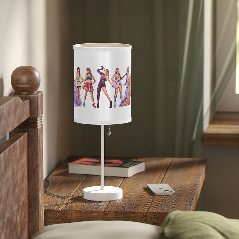 Thumbnail: Light-Up Musical-Inspired Table Lamp Eras Home Decor & Gift for Her US|CA plug
