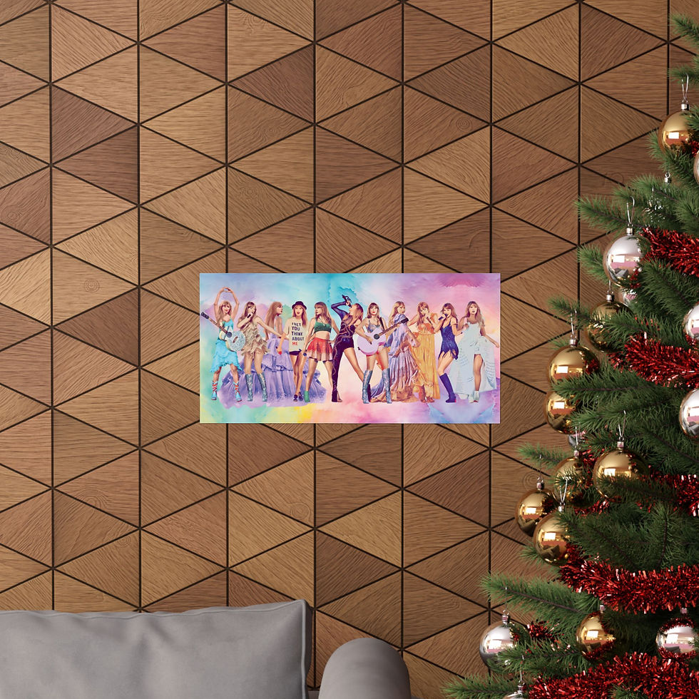 Thumbnail: Eras Concert Tour Posters Tortured Poets Collage Wall Hangings Indoor Show Print