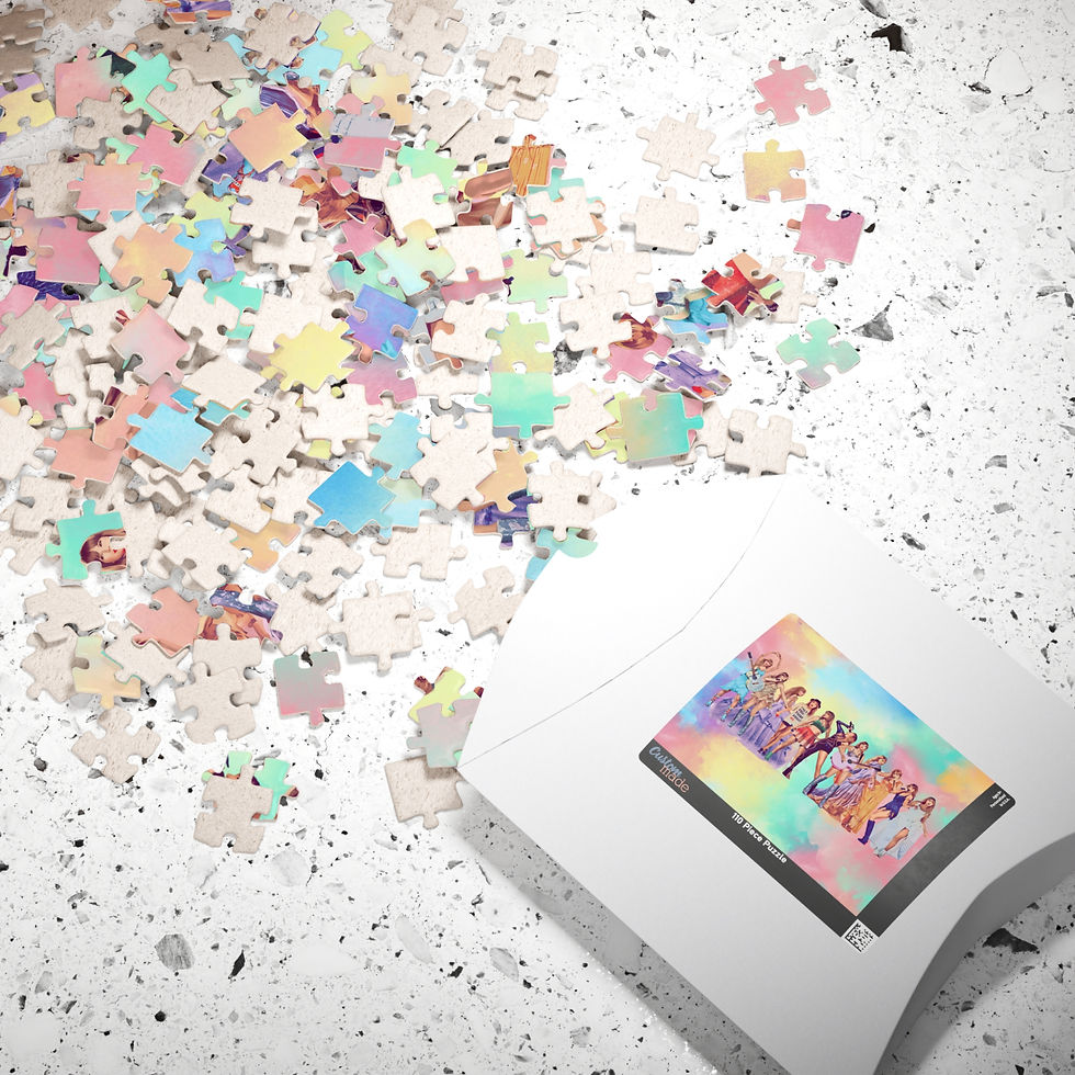 Thumbnail: Musical Eras Inspired Jigsaw Puzzle - 110, 252, 520 Pieces Gift for Kids & Fans