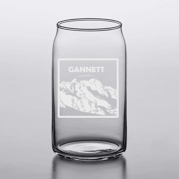Gannett Etched Glass