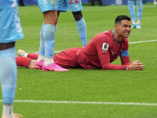 Cristiano, desaparecido en el empate ante RD Congo