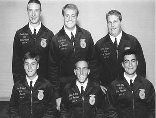 Six NC FFA state officers from the 1990s