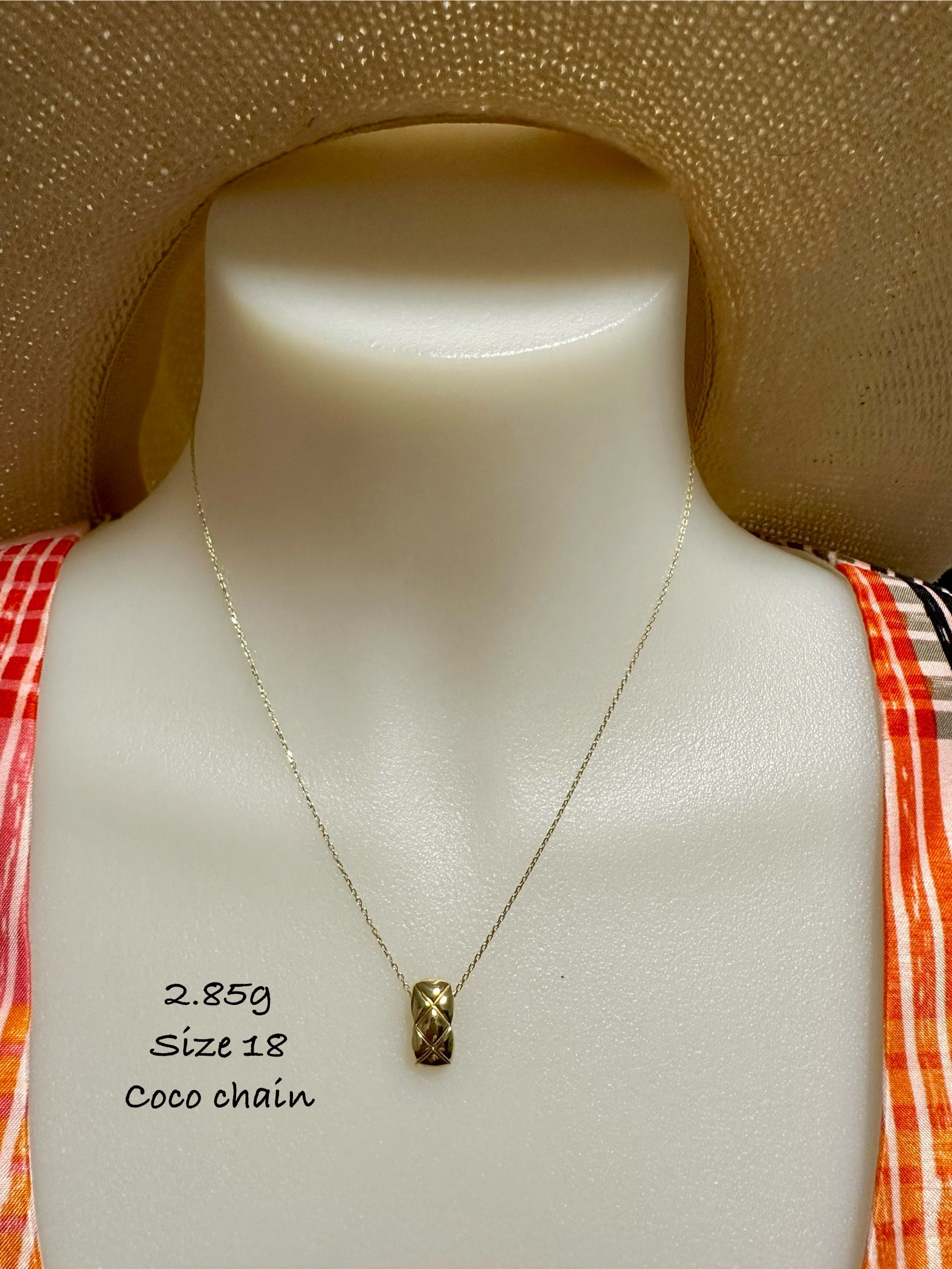 Coco Chain in 18k yg 2.85g