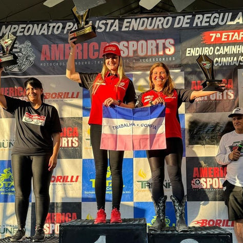 Capixaba Késsia Tristão conquista oitavo título brasileiro de enduro de regularidade