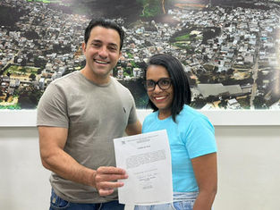 Prefeito de São Gabriel da Palha recebe novos concursados e destaca saúde financeira da previdência municipal