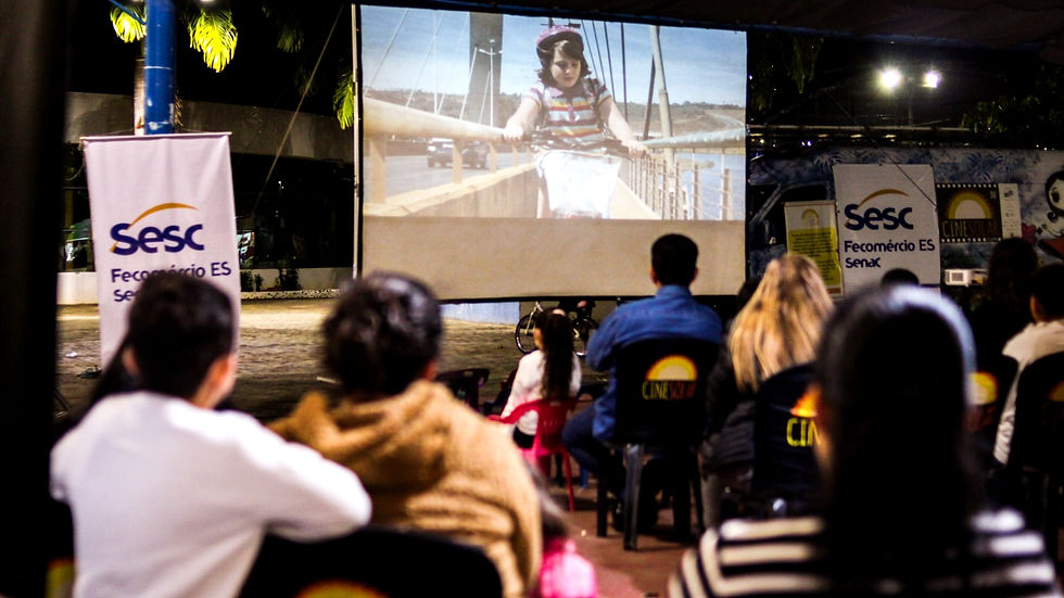 Projeto integrou o Cine SESC Itinerante e levou sessões gratuitas de curtas à população
