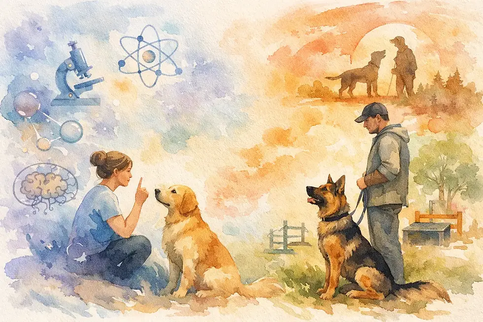 Science Based Dog Training vs Balanced Training