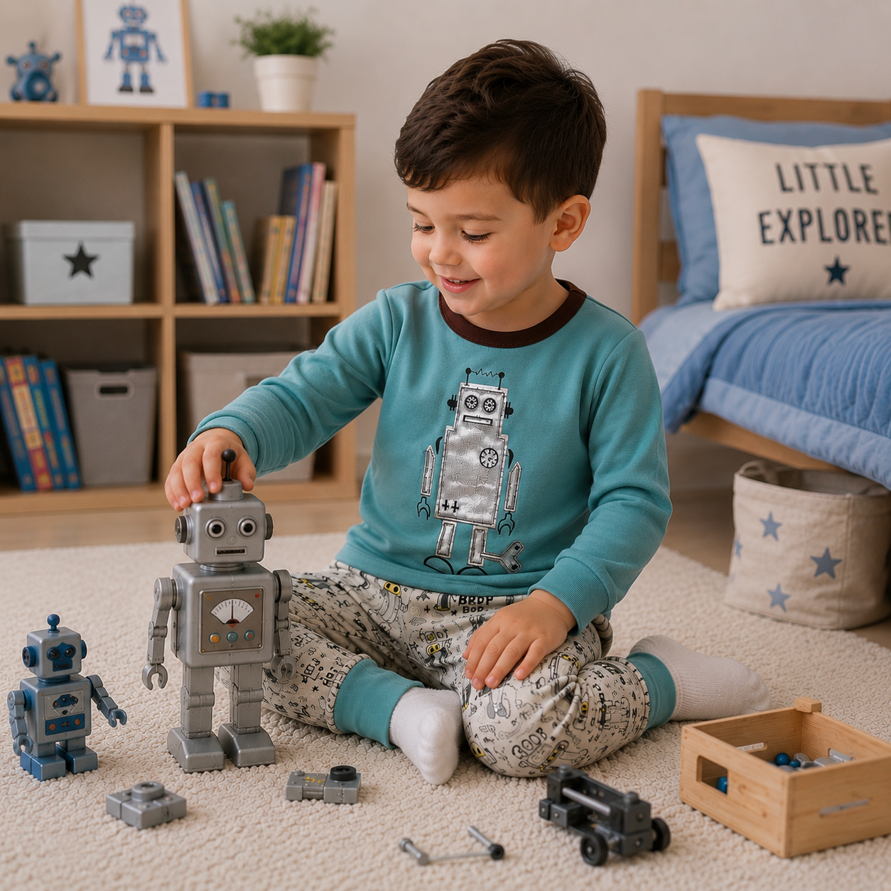 Otroška trenirka  Robotki