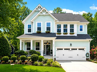 Front exterior of 2631 Brighton Bluff Drive in Apex, NC