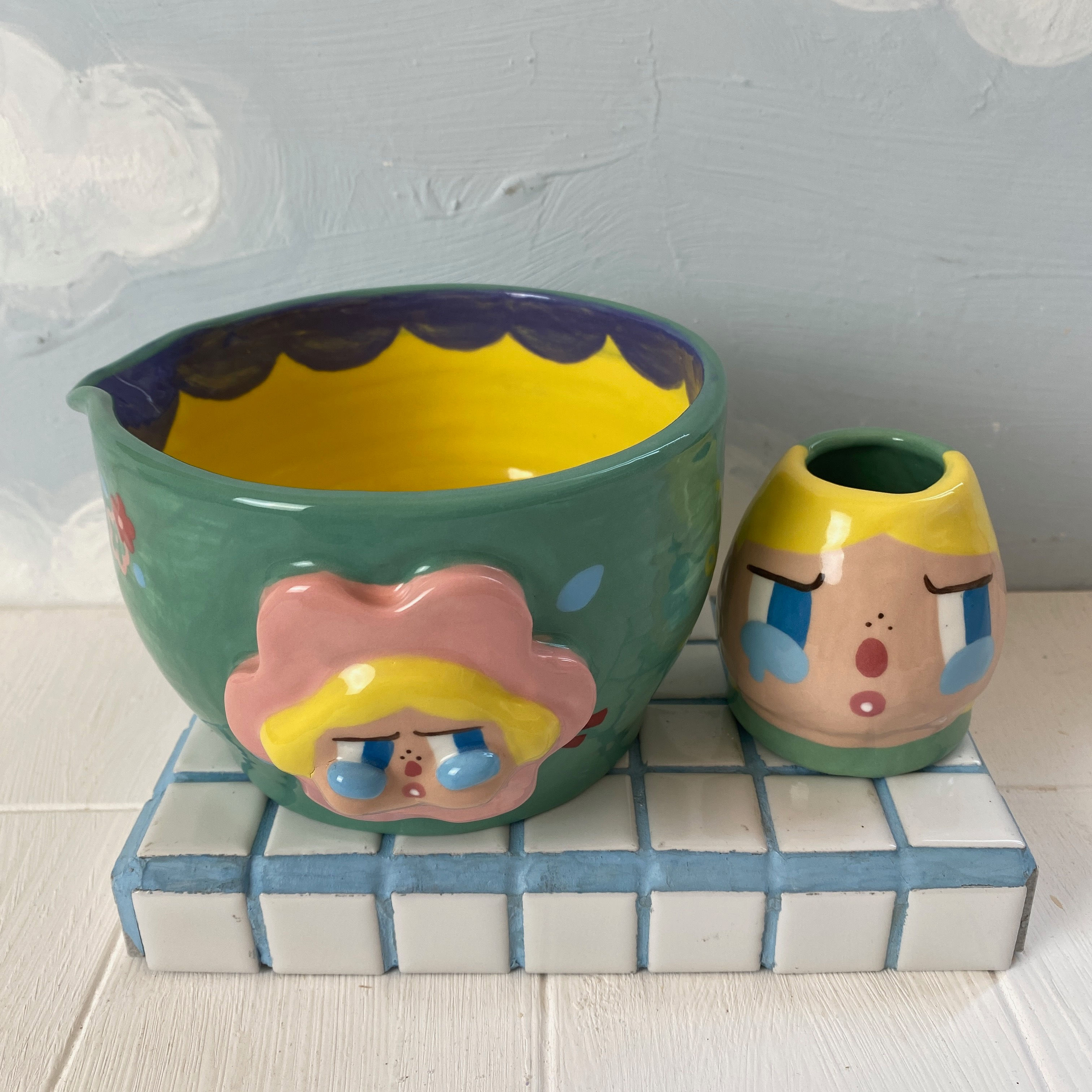 Cry Baby Mint Matcha Set