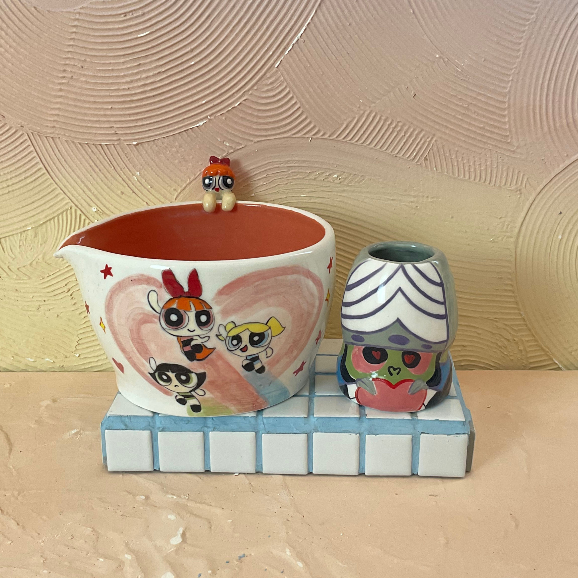 Blossom Doodle Matcha Set