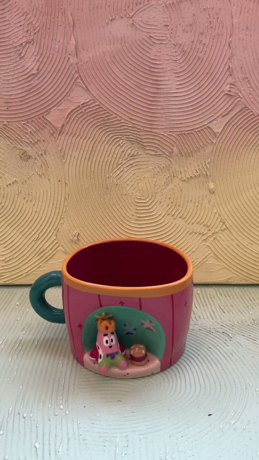 Thumbnail: Patrick King of Krabby Patties Mug