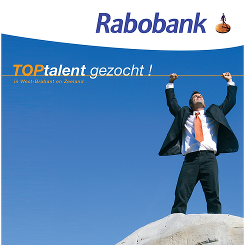 Rabobank branding professional BIG creations submerk adv toptalent werkenbij initiatief employer branding recruitment