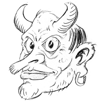 duivelskop characterdesign den bosch devil illustratie big creations breda animatie illustrator characterdesigner schetsen creatieve concepten craft animation concepts artistieke pencildrawings stopmotion animation
