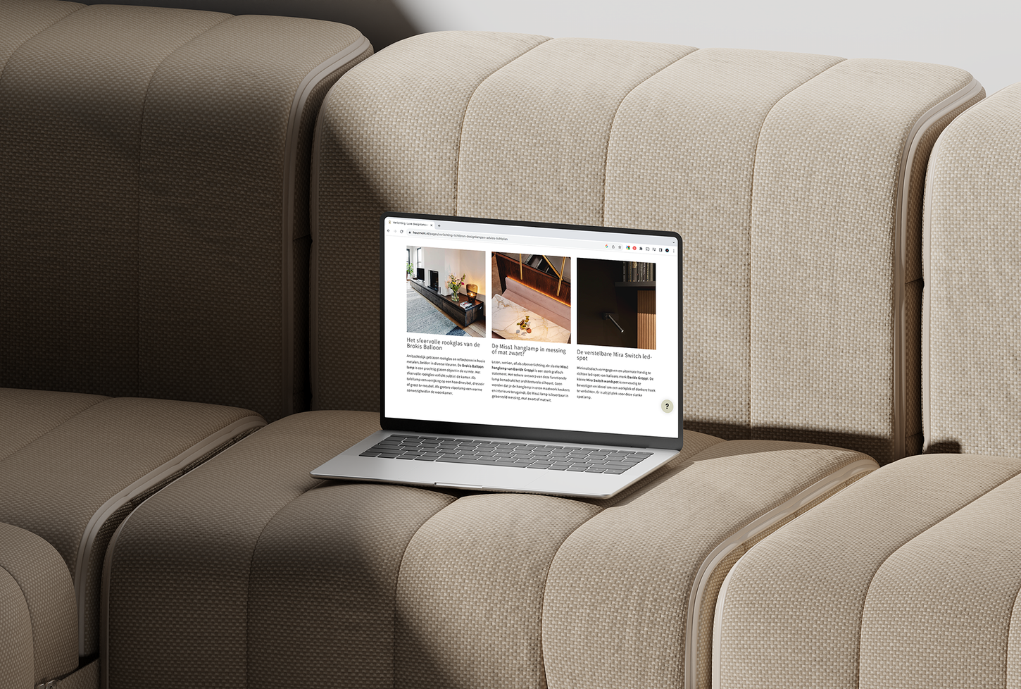 webdesign designmeubels interieur merkstrategie contentcreatie Breda interieurdesign seo designmerken big creations contentstrategie gubi brokis webdesigner designkeukens copywriter