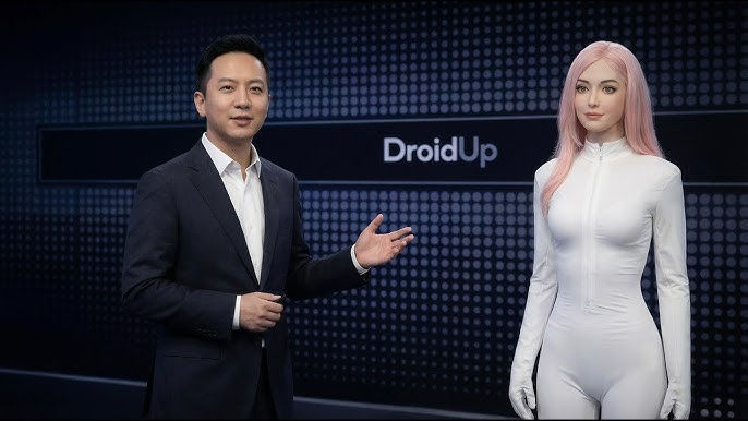 Robot humanoide Moya de Droidup